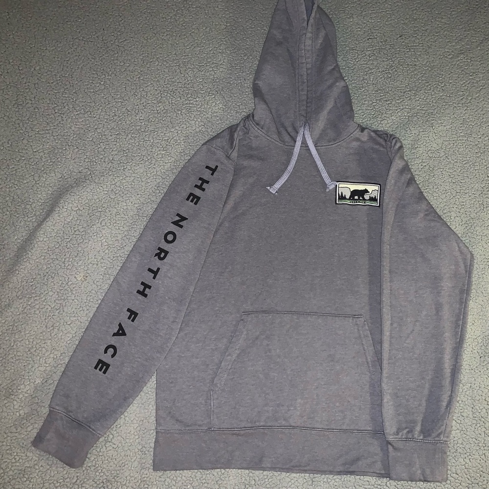NWOT The North Face Yosemite Bear Hoodie Sweatshirt Gray